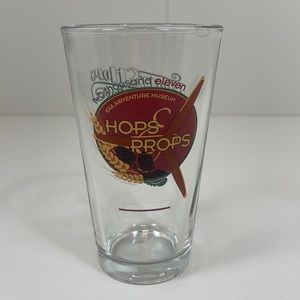 NWOT Barley & Hops Pub 2011 EAA Airventure Museum Hops & Props Pint Glass